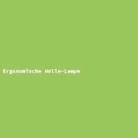 Ergonomische Wolle-Lampe