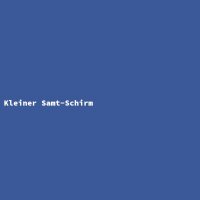 Kleiner Samt-Schirm