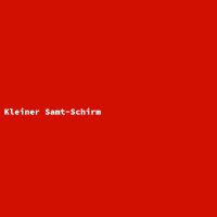 Kleiner Samt-Schirm