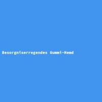 Besorgniserregendes Gummi-Hemd