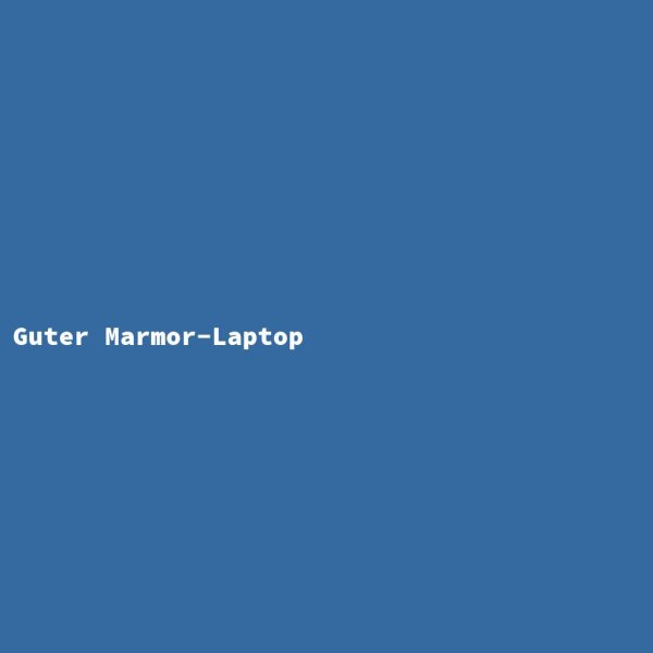 Guter Marmor-Laptop