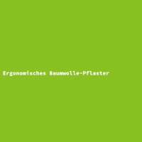 Ergonomisches Baumwolle-Pflaster