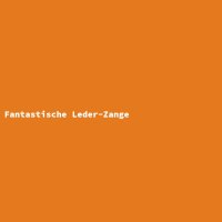 Fantastische Leder-Zange