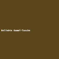 Beliebte Gummi-Tasche