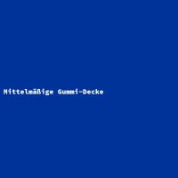 Mittelm&auml;&szlig;ige Gummi-Decke