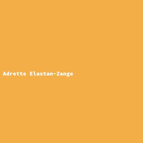 Adrette Elastan-Zange
