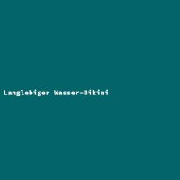 Langlebiger Wasser-Bikini