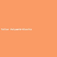 Toller Polyamid-Klositz