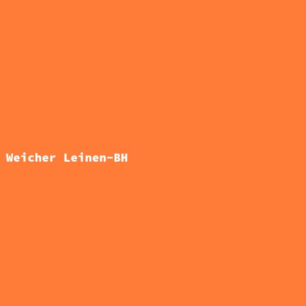 Weicher Leinen-BH