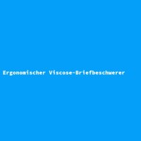 Ergonomischer Viscose-Briefbeschwerer