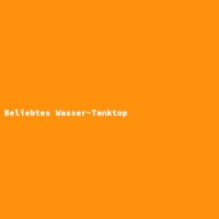 Beliebtes Wasser-Tanktop
