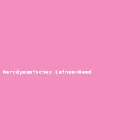 Aerodynamisches Leinen-Hemd