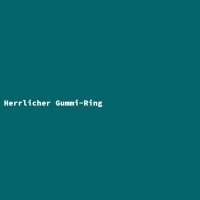 Herrlicher Gummi-Ring