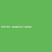 Schicker Baumwolle-Laptop